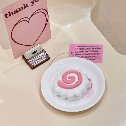 For Airpods Case,Cute 3D Japan Food Fish Cake Case for Airpods Pro 2 Case,Soft Silicone Earphone Cover for Airpods 3 Case